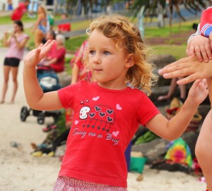 Libby dancing